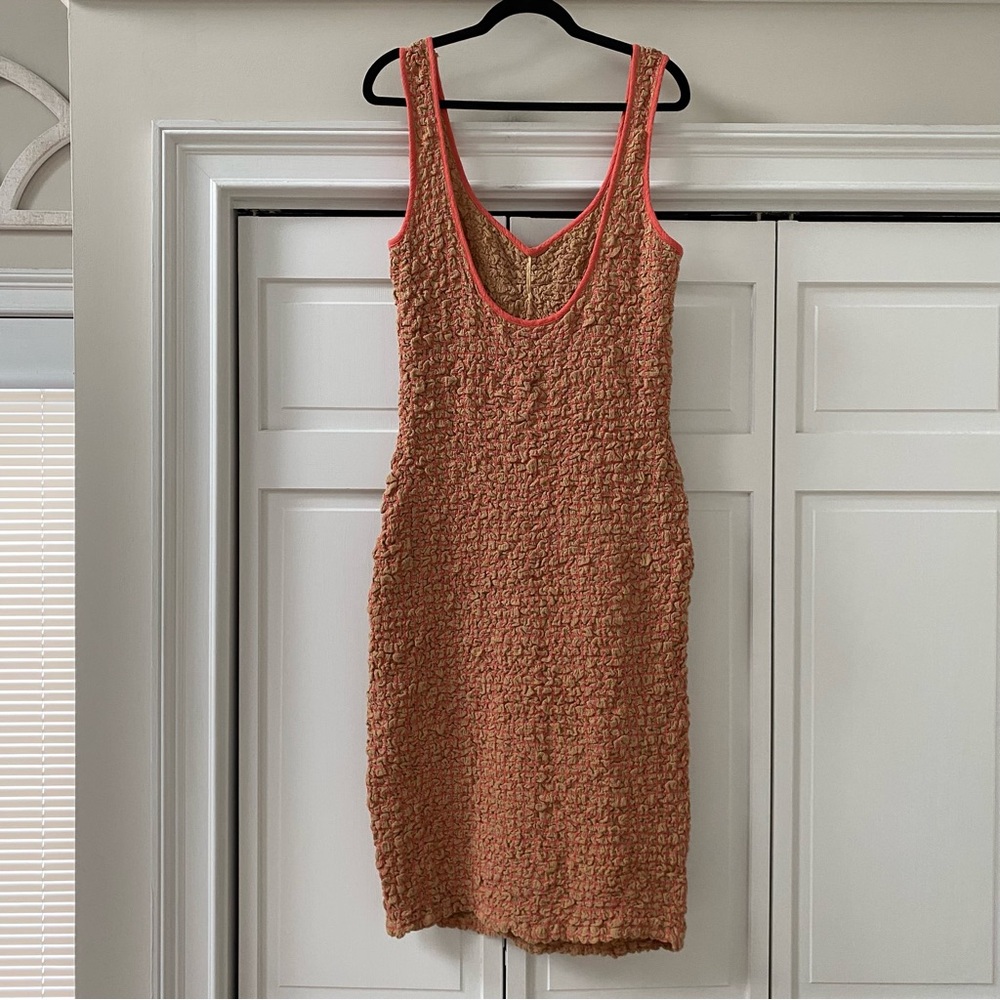 Free People Set The Bar Midi Dress | Size Large - Picture 6 of 7